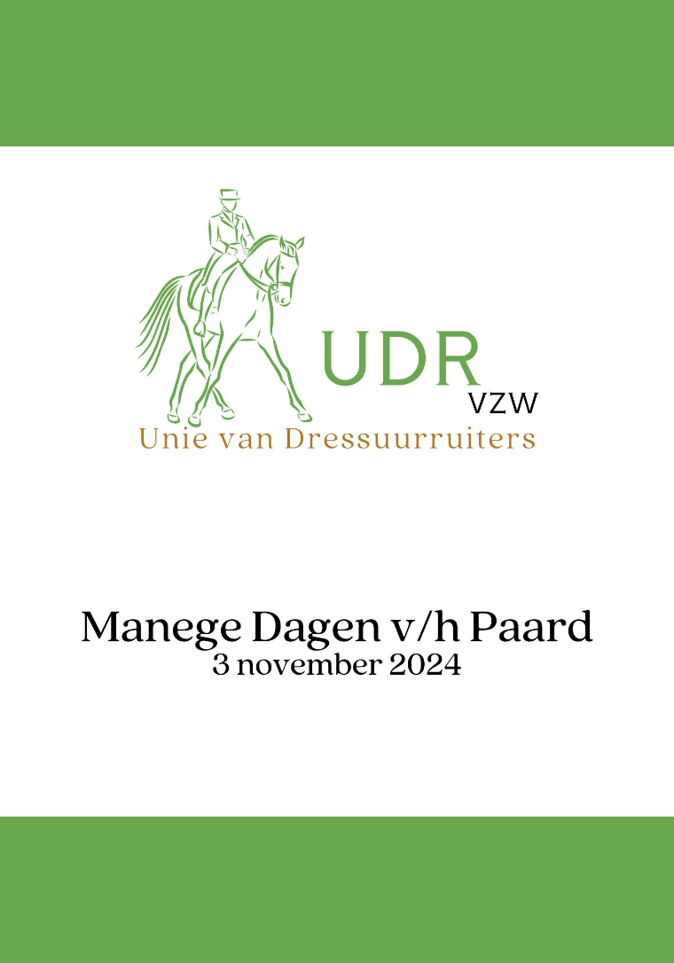 Manege Dagen van het Paard