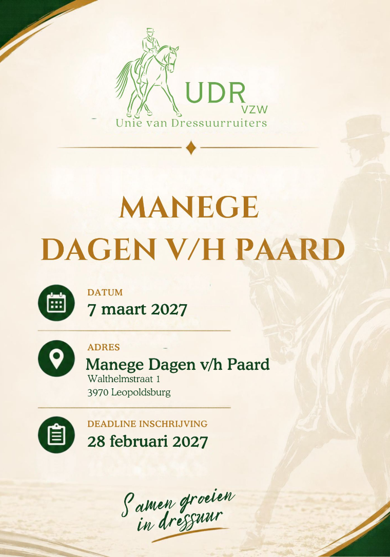 Manege Dagen v/h Paard